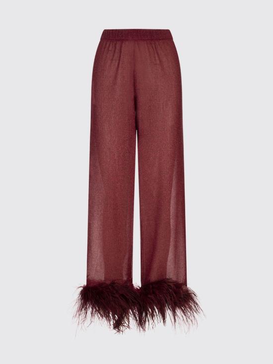 25FW 오세리 팔라초 팬츠 LPF213 BURGUNDY Red