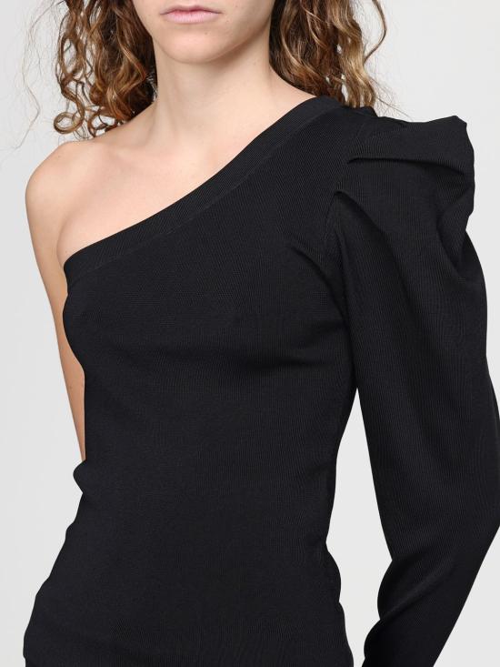 25FW 액티튜드 트윈세트 탑 252AT3011 00006 Black - ACTITUDE TWINSET