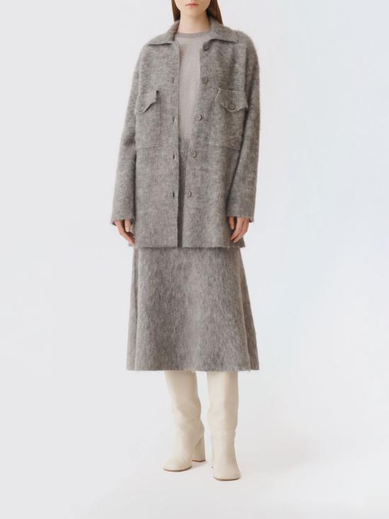 25FW 파비아나 필리피 롱 스커트 GND225F803L620 8132 Grey - FABIANA FILIPPI