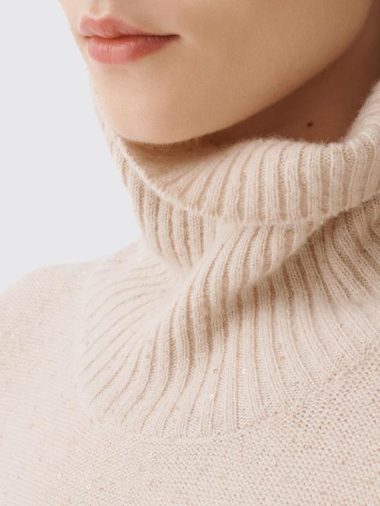 25FW 파비아나 필리피 터틀넥 MAD225F528D296 0158 Beige - FABIANA FILIPPI