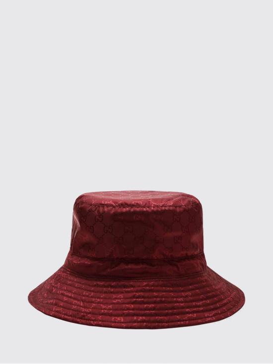 25FW 구찌 로고 모티브 버킷 버킷햇 8357723HBB7 6273 Burgundy