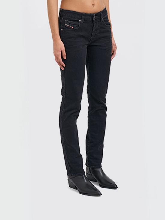 25FW 디젤 데님 팬츠 A1789709M69 02 Black - DIESEL