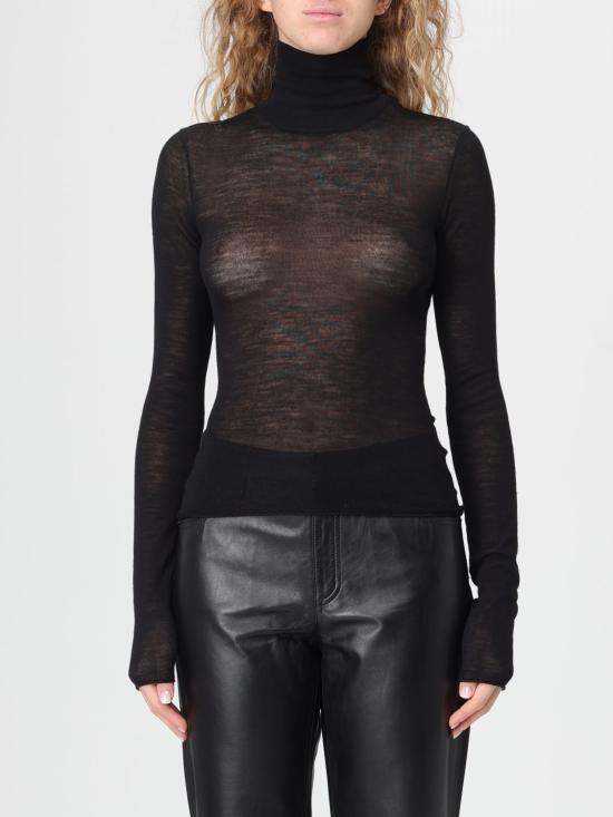 25FW 파트리지아페페 터틀넥 2K0347K034 K103 Black