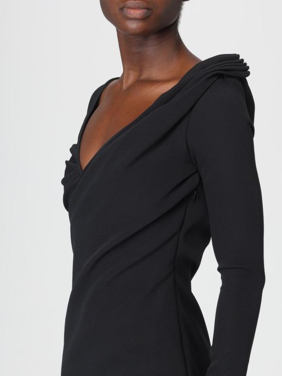 25FW JW앤더슨 롱 원피스 DR0446PG1573 999 Black - JW ANDERSON