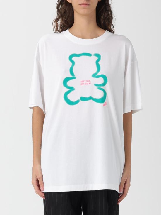 25FW 액티튜드 트윈세트 반팔 티셔츠 252AQ2120 12965 White