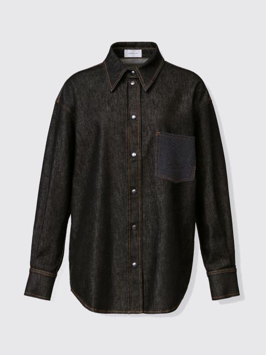 25FW 파비아나 필리피 셔츠 CAD225F416L634 VR18 Charcoal - FABIANA FILIPPI