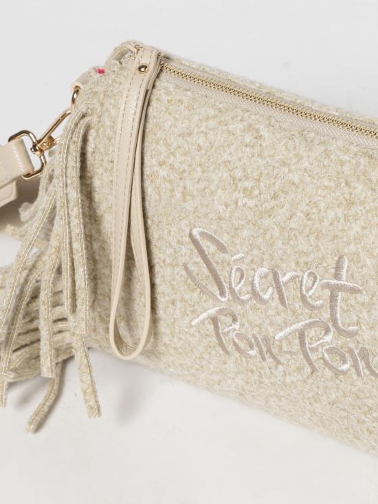 25FW 시크릿 폰 폰 클러치/파우치 JACQUELINE CLUTCH Cream - SECRET PON PON