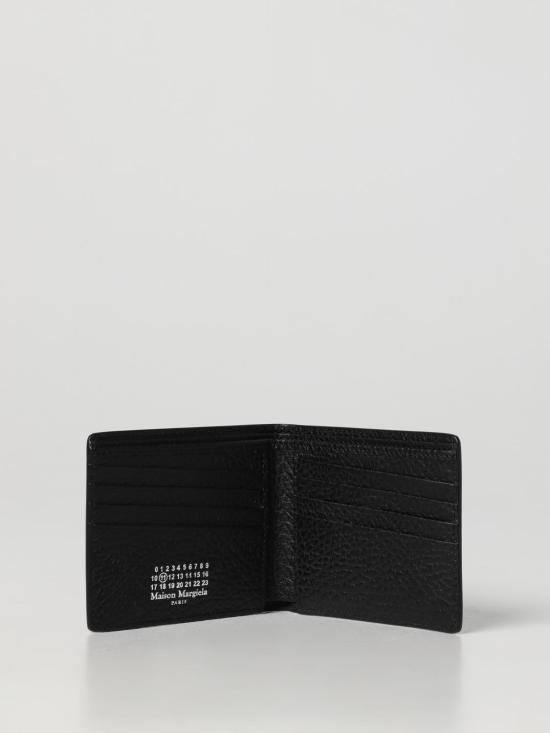 25FW 마르지엘라 4스티치 반지갑 SA1UI0016P4455 T8013 Black - MAISON MARGIELA