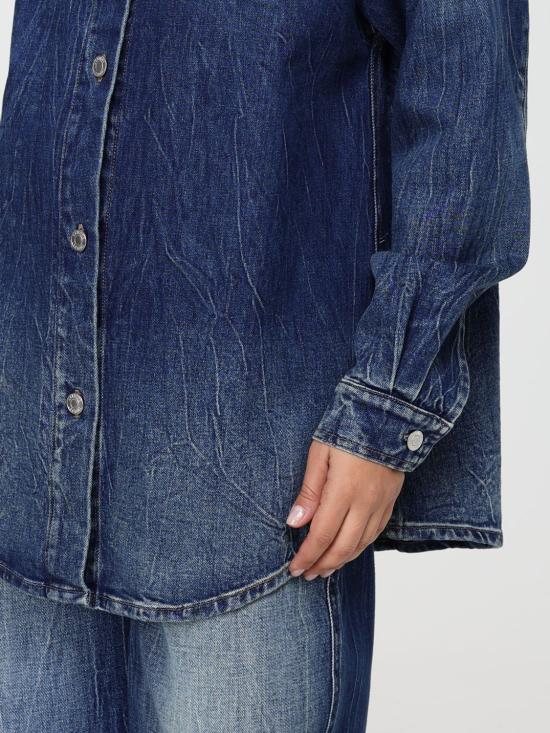 25FW 액티튜드 트윈세트 셔츠 252AP2420 01611 Denim - ACTITUDE TWINSET