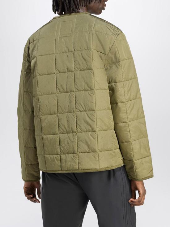 25FW 아디다스 오리지널스 퀼티드 자켓 JW5818 Green - ADIDAS