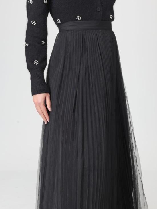 25FW 트윈셋 롱 스커트 252TT2284 00006 Black - TWINSET