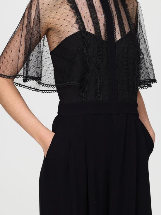 25FW 트윈셋 롱 원피스 252TT2340 00006 Black - TWINSET