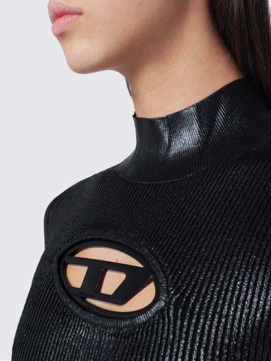 25FW 디젤 롱 원피스 A141860QVCE 9XXD Black - DIESEL