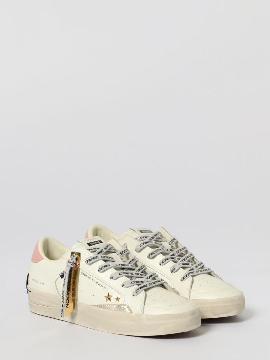 25FW 크라임런던 뮬/슬리퍼 25103AA8 10 White - CRIME LONDON