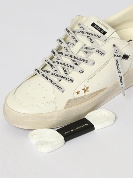 25FW 크라임런던 뮬/슬리퍼 25103AA8 10 White - CRIME LONDON