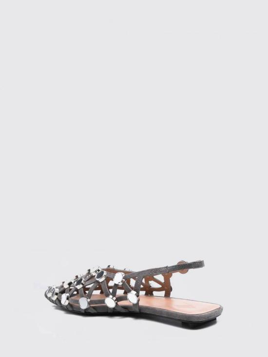 25FW 디 아티코 뮬/슬리퍼 250WSH00801LBT007SA 624 Grey - THE ATTICO