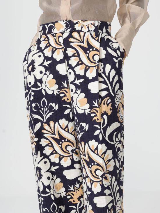 25FW 라 더블제이 팔라초 팬츠 TRO0135COT005SEL06 BU03 Multicolor - LA DOUBLEJ