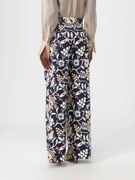 25FW 라 더블제이 팔라초 팬츠 TRO0135COT005SEL06 BU03 Multicolor - LA DOUBLEJ