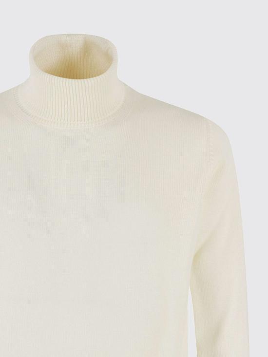 25FW 로베르토 콜리나 스웨터 253M02203 02 Ecru - ROBERTO COLLINA