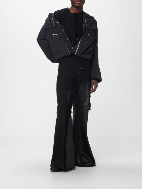25FW 릭 오웬스 자켓 RU02E1762MT 09 Black - RICK OWENS