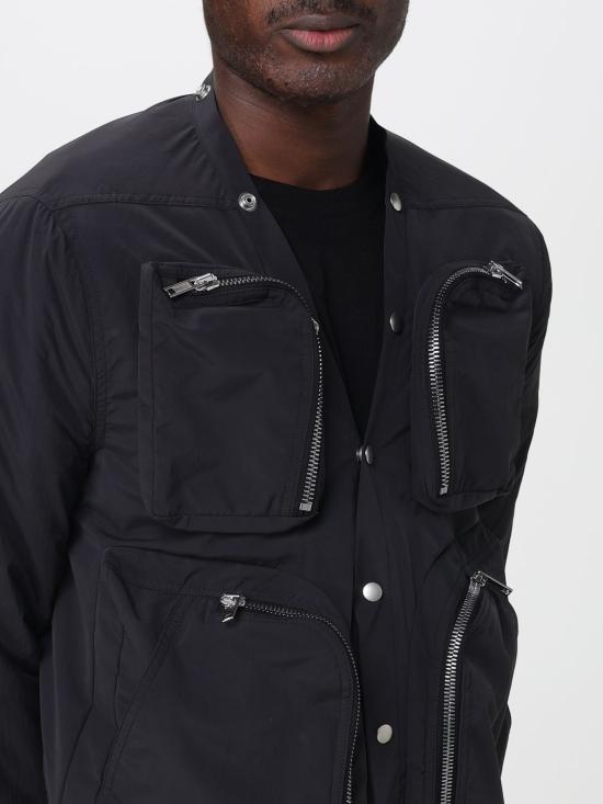 25FW 릭 오웬스 자켓 RU02E1762MT 09 Black - RICK OWENS