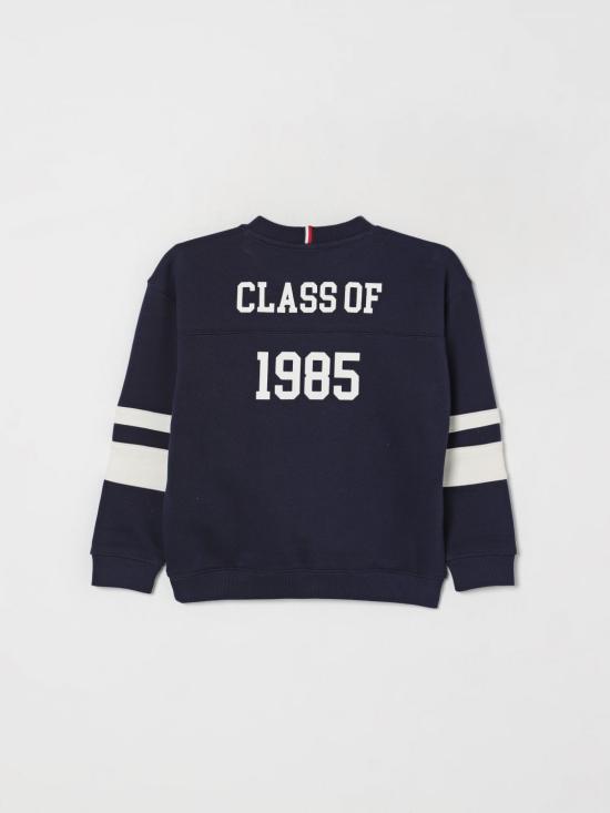 25FW [키즈] 타미힐피거 풀오버 KB0KB09985 C1G Blue - TOMMY HILFIGER