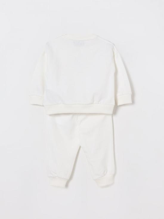 25FW [키즈] 모스키노 오버롤 MRK039LCA60 10063 Blue - MOSCHINO