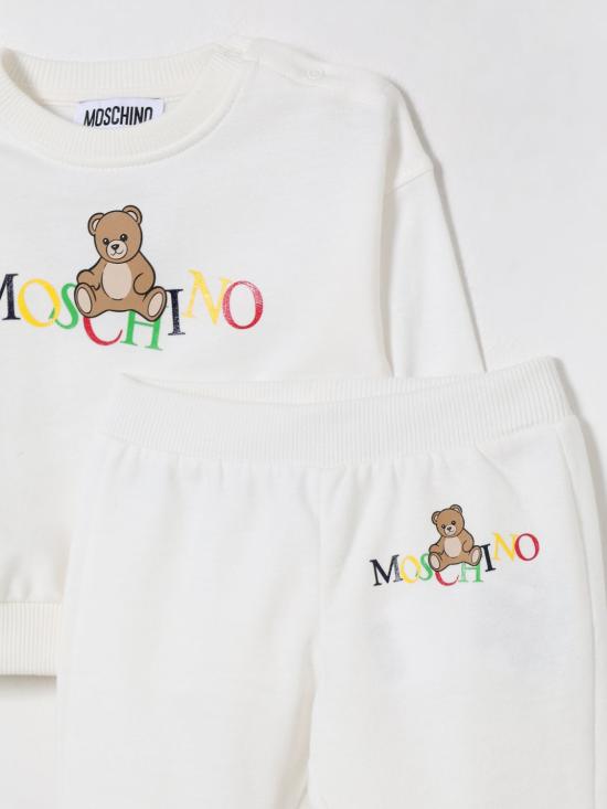 25FW [키즈] 모스키노 오버롤 MRK039LCA60 10063 Blue - MOSCHINO