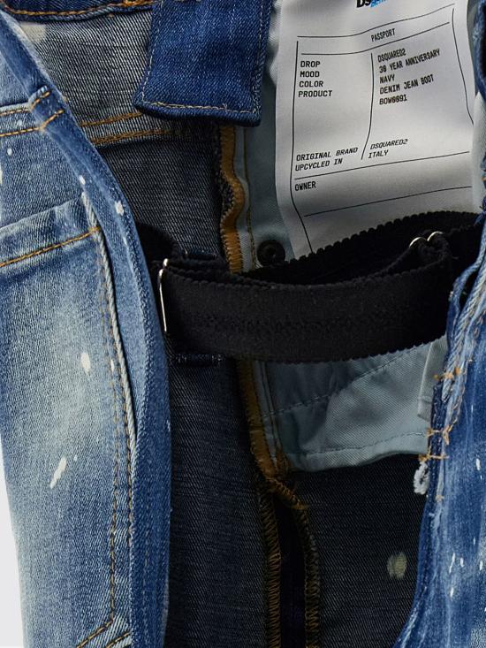 25FW 디스퀘어드2 뮬/슬리퍼 BOW009110100001 3096 Blue - DSQUARED2