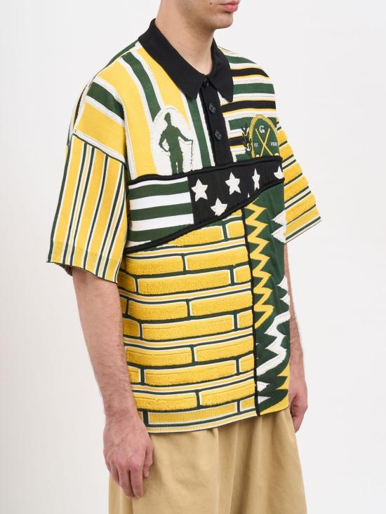 25FW 피디에프 폴로 티셔츠 DFM07006MC075NWASH MULTICOLORE Multicolor - PDF