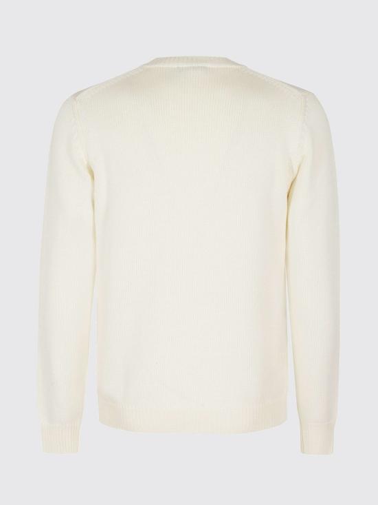 25FW 로베르토 콜리나 스웨터 253M02001 02 Ecru - ROBERTO COLLINA