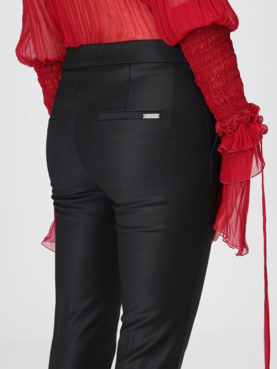 25FW 블루마린 스트레이트 팬츠 2P182A N0990 Black - BLUMARINE