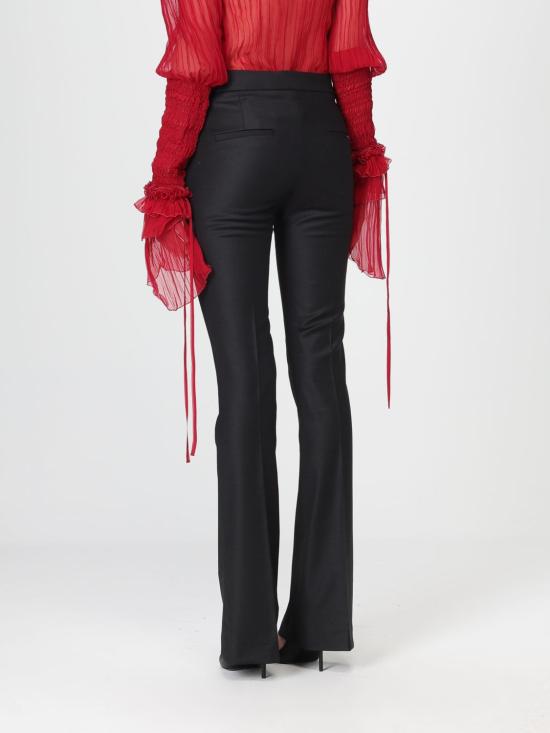 25FW 블루마린 스트레이트 팬츠 2P182A N0990 Black - BLUMARINE