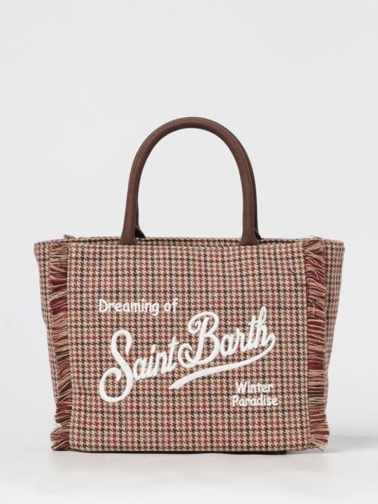 25FW 세인트바쓰 토트백 COL0029 00282I Brown