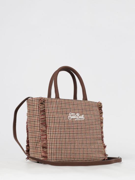 25FW 세인트바쓰 토트백 COL0029 00282I Brown - MC2 SAINT BARTH