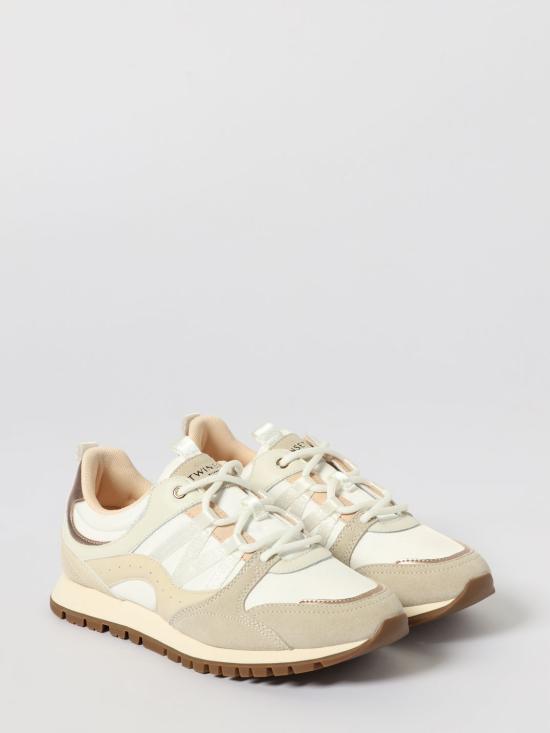 25FW 트윈셋 뮬/슬리퍼 252TGT02A 00282 White - TWINSET