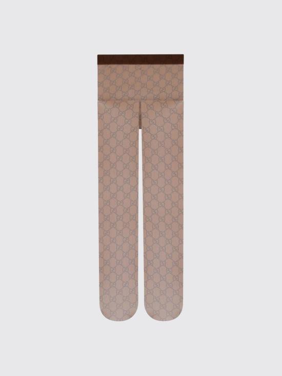 25FW 구찌 프린티드 스트레치 나일론 타이즈 8497203GAN9 2500 Brown