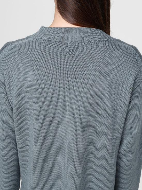 25FW 드루모어 스웨터 L5MN481L 475 Green - DRUMOHR