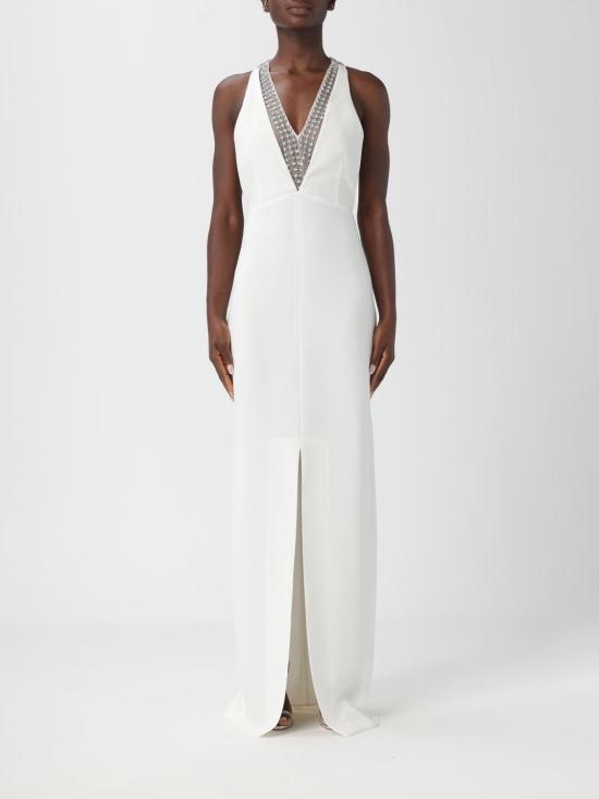 25FW 막스마라 롱 원피스 2511221104600 010 White