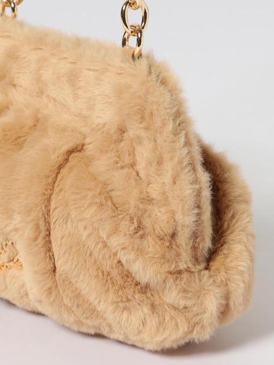 25FW 시크릿 폰 폰 토트백 MARGARET FUR CLUTCH S Camel - SECRET PON PON
