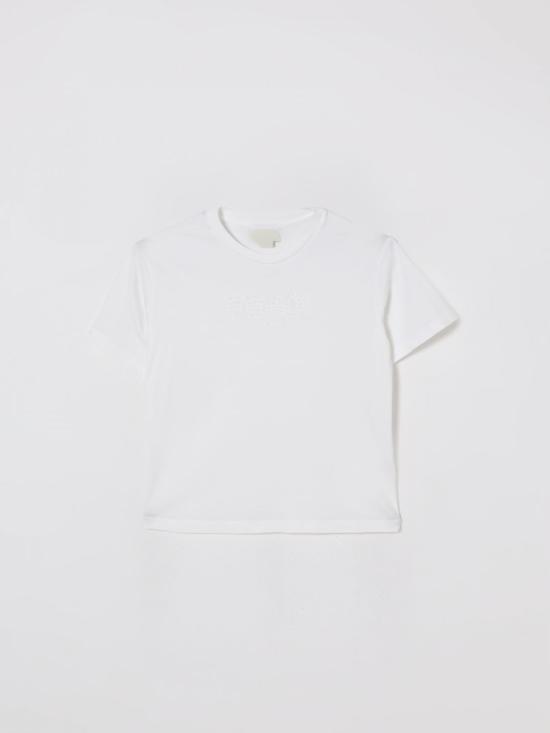 25FW [키즈] 펜디 티셔츠 JFI3797AJ F0TU9 White