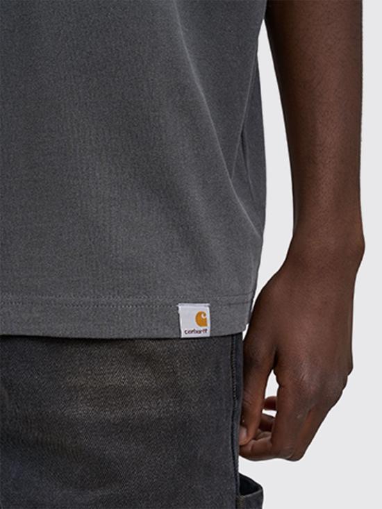 25FW 칼하트 WIP 반팔 티셔츠 I035448 89GD Black - CARHARTT WIP