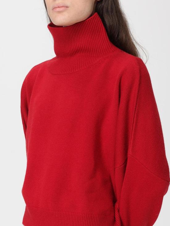 25FW 루루 스튜디오 터틀넥 LUKE Red - LOULOU STUDIO