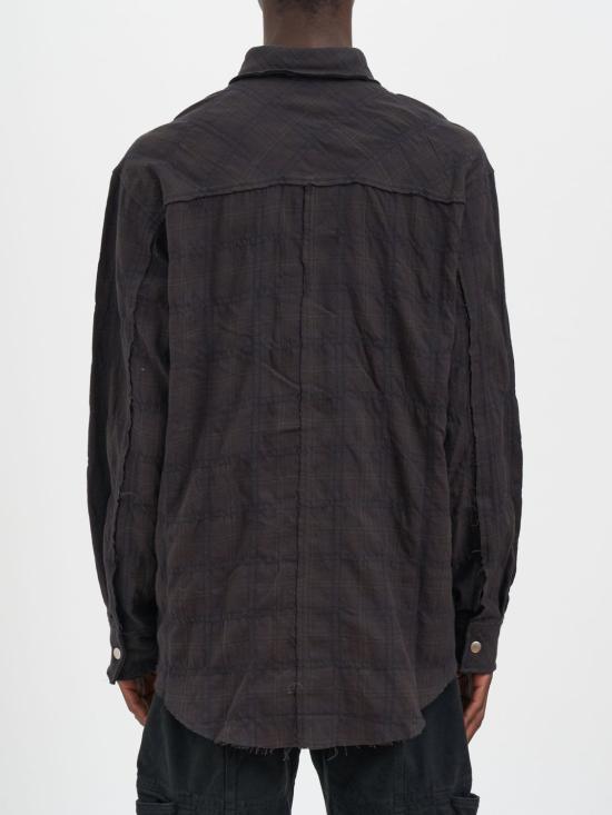 25FW 안드레아 야코브 긴팔 셔츠 25MTOK52 SMOKE Brown - ANDREA YA'AQOV