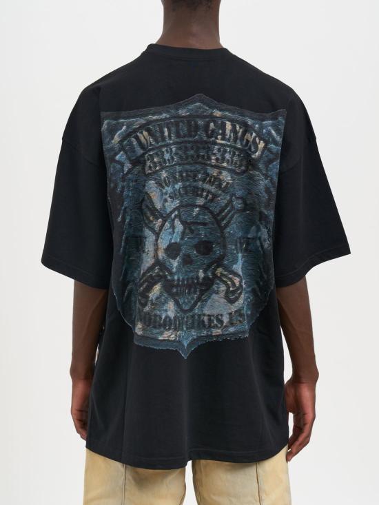 25FW 피디에프 반팔 티셔츠 DFM54029TJ110BKGA Nero Black - PDF