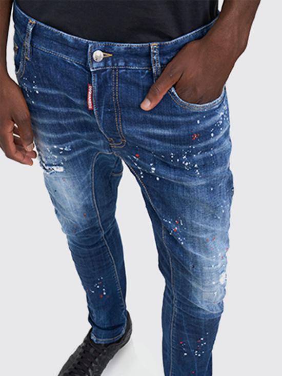 25FW 디스퀘어드2 데님 팬츠 S74LB1735S30664 470 Blue - DSQUARED2