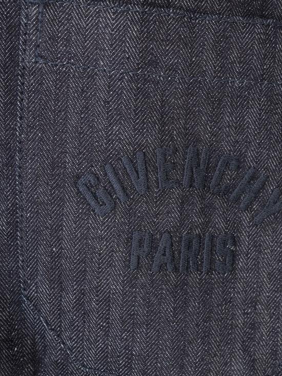 25FW 지방시 반팔 셔츠 BM616G516U 401 Blue - GIVENCHY