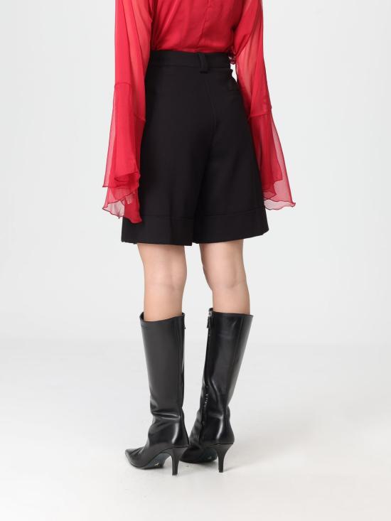 25FW 액티튜드 트윈세트 숏팬츠 252AP2251 00006 Black - ACTITUDE TWINSET