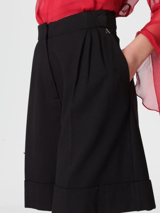 25FW 액티튜드 트윈세트 숏팬츠 252AP2251 00006 Black - ACTITUDE TWINSET