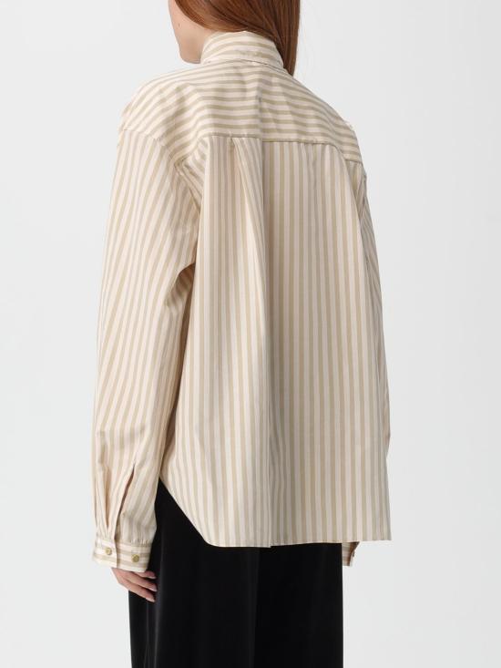 25FW 포르테포르테 블라우스 14400BISMYSHIRT 6024 Beige - FORTE FORTE